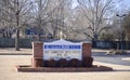 East Hill Baptist Church Sign Bartlett, TN Royalty Free Stock Photo