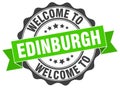 Welcome to Edinburgh seal