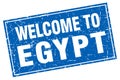 welcome to Egypt stamp