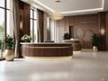 Welcome to Elegance: The Grand Lobby of Our Prestigious Hotel