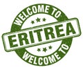 Welcome to Eritrea stamp. Eritrea round sign