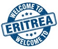 Welcome to Eritrea stamp. Eritrea round sign
