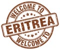 welcome to Eritrea stamp