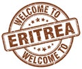 welcome to Eritrea stamp