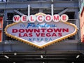 Welcome to fabulous downtown Las Vegas Nevada.. Fremont St SIGN