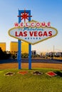 Welcome to Fabulous Las Vegas Royalty Free Stock Photo