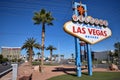 Welcome to Fabulous Las Vegas Nevada sign Royalty Free Stock Photo