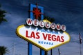 The Welcome to Fabulous Las Vegas sign Royalty Free Stock Photo