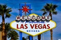 Welcome to Fabulous Las Vegas sign Royalty Free Stock Photo