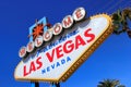 Welcome to Fabulous Las Vegas sign, Nevada Royalty Free Stock Photo