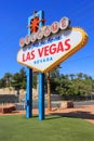 Welcome to Fabulous Las Vegas sign, Nevada Royalty Free Stock Photo