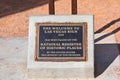 Welcome to Fabulous Las Vegas sign plaque Royalty Free Stock Photo