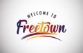 Welcome to Freetown