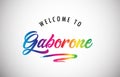 Welcome to Gaborone poster