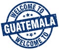 welcome to Guatemala stamp