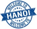 welcome to Hanoi stamp