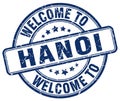 welcome to Hanoi stamp