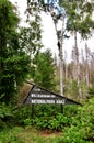 Welcome to the Harz National Park-Sign