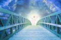 Welcome to heaven lord on bridge