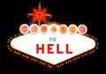Welcome to Hell Royalty Free Stock Photo