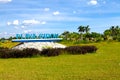 Welcome to historic Playa Giron, Cuba. Royalty Free Stock Photo