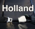 Welcome to Holland! Let`s the fly, travel, journey, tour, trip, Royalty Free Stock Photo