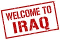 welcome to Iraq stamp