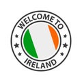 Welcome to Ireland. Collection of icons welcome to.