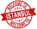 welcome to Istanbul stamp