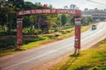 Welcome to Iten, home of champions, Gate to the City Iten in Kenya, home of middle distance and marathon running athletes