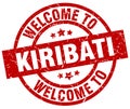 welcome to Kiribati stamp