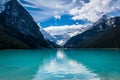 Welcome to Lake Louise. Royalty Free Stock Photo