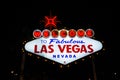 Welcome to Las Vegas neon sign