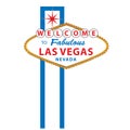 Welcome to Las vegas sign Royalty Free Stock Photo