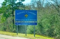 Welcome to Louisiana interstate sign