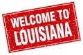 welcome to Louisiana stamp