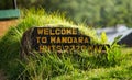 Welcome to Mandara 2720 M Sign, Mount Kilimanjaro National Park, Tanzania