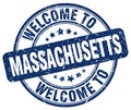 welcome to Massachusetts stamp