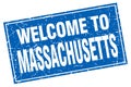welcome to Massachusetts stamp