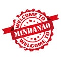 Welcome to Mindanao stamp