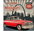 Welcome to Missouri retro poster