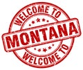 welcome to Montana stamp