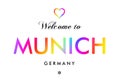 Welcome to Munich Germany card