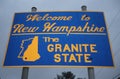 Welcome to New Hampshire Royalty Free Stock Photo