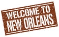 welcome to New Orleans stamp