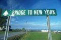 Welcome to New York Sign Royalty Free Stock Photo