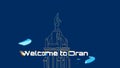 Welcome to Oran , Glitch video for Tourism.