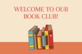 Welcome to our book club.