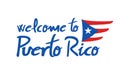 Welcome to Puerto Rico message