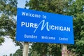 Welcome to Pure Michigan Sign